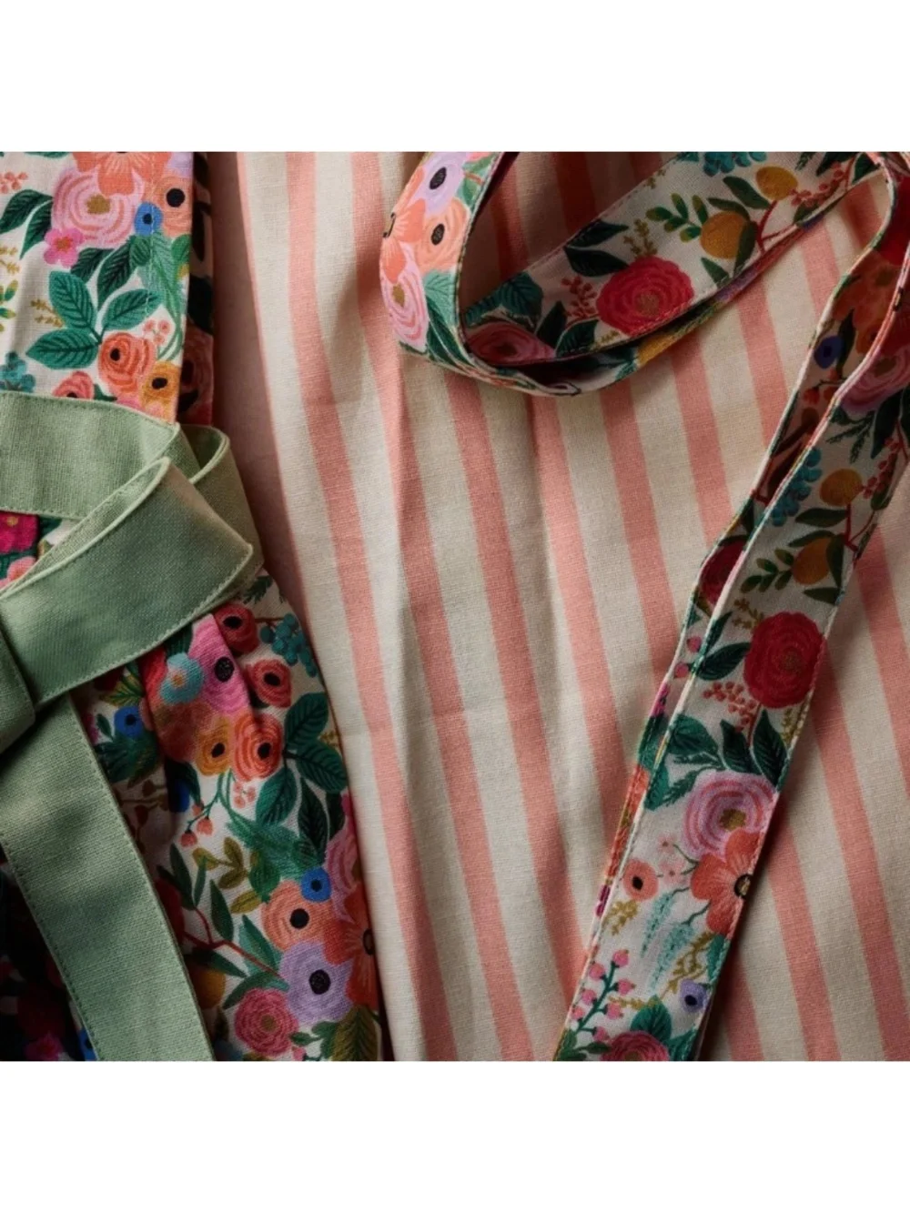 Rose Stripe Apron - Rifle Paper Co.